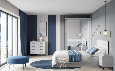 Спальня Диана Белый